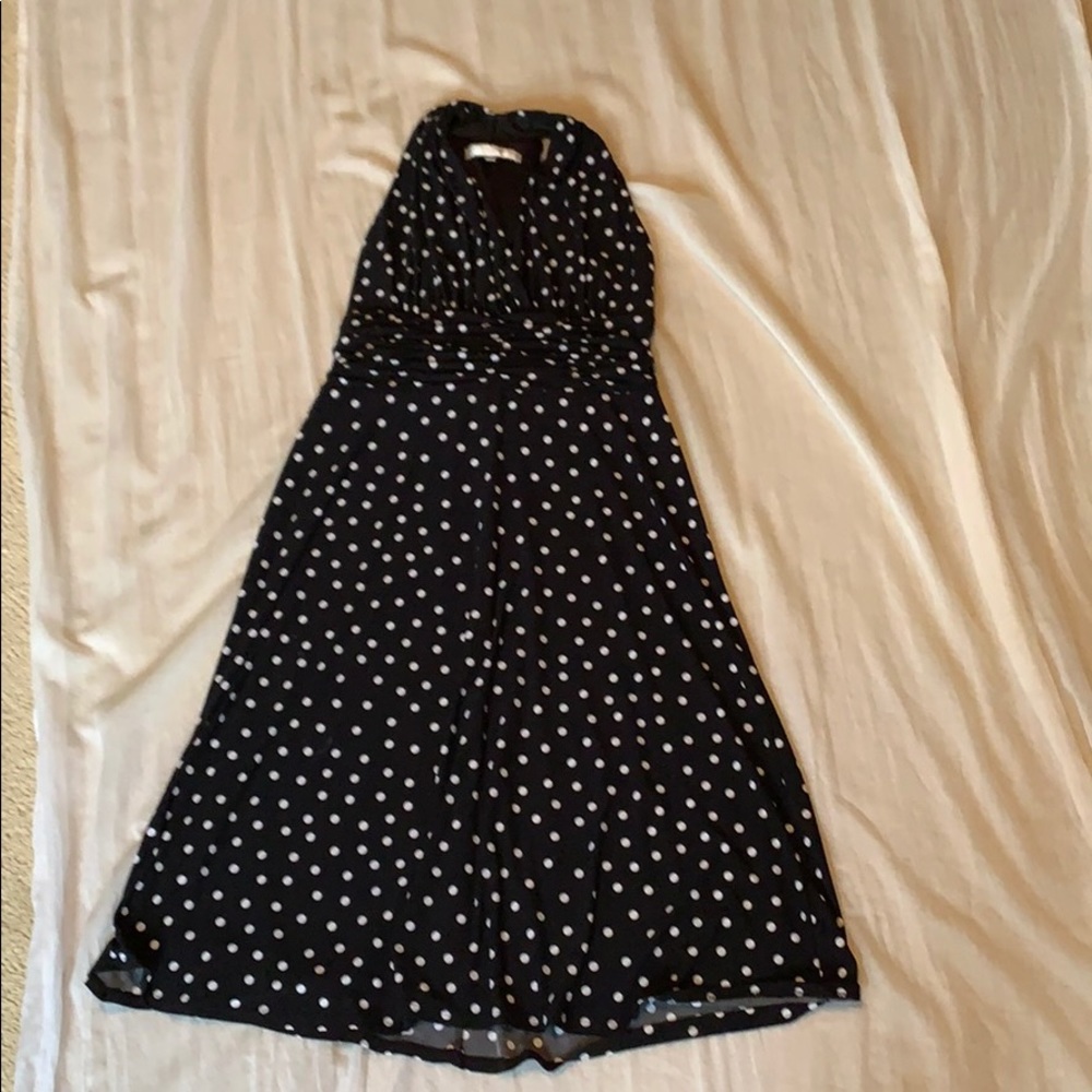 Calf length dress